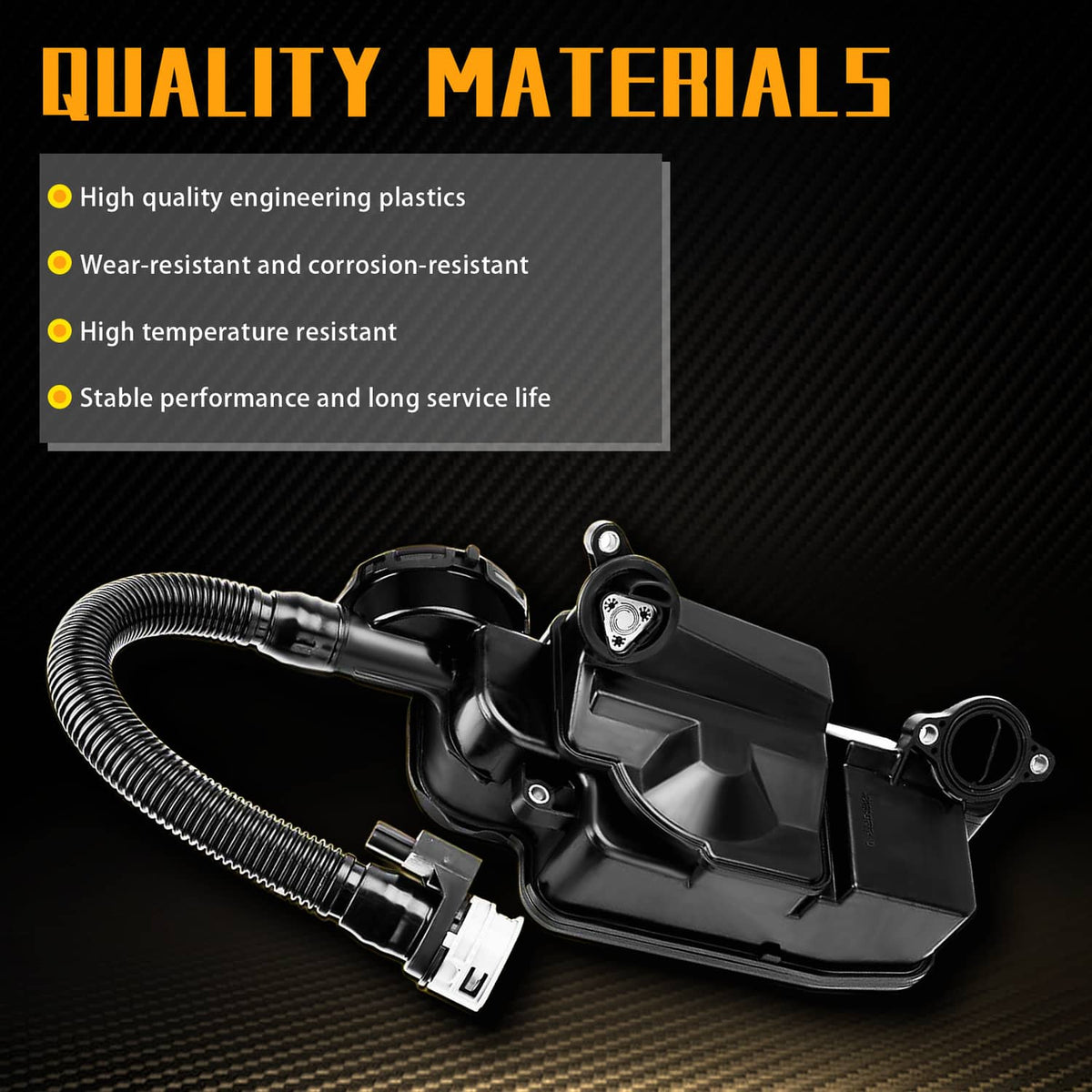 Solidspare New Oil Separator Assembly for 11-16 Ford F250 F350 Super Duty 6.7L DC3Z-6A785-C