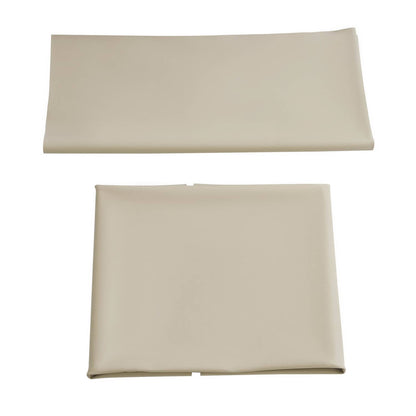 Solidspare Tan Golf Cart Front Seat Cushion Cover + Seat Back Cover For EZGO RXV 2008-Up