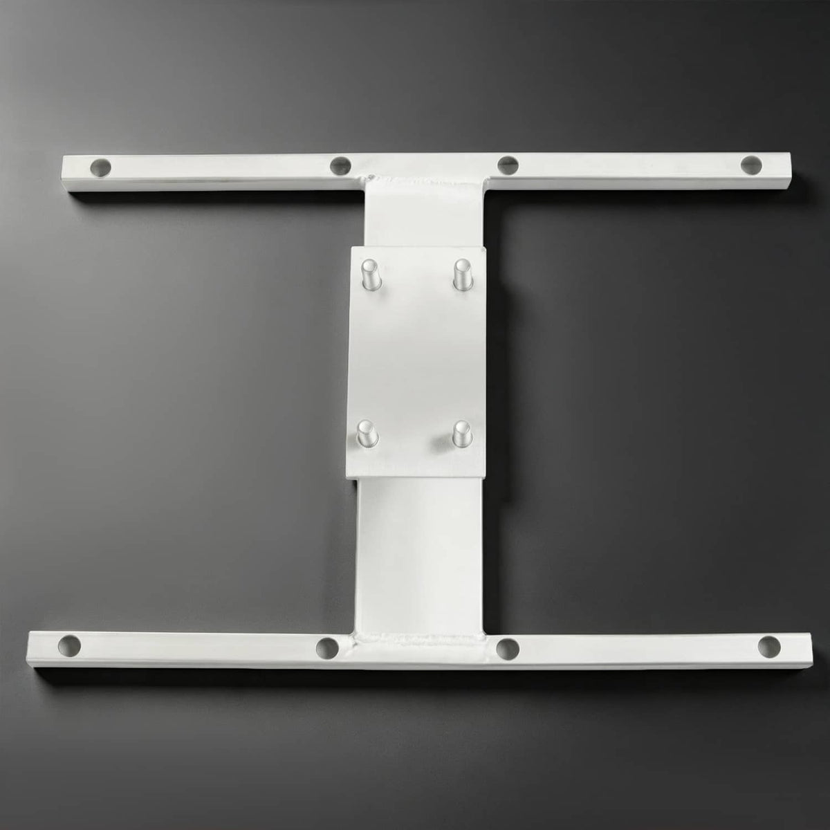 Solidspare Aluminum H-Mount Trailer Spare Tire Carrier For 6-Lug Wheels w/Mounting Hardware