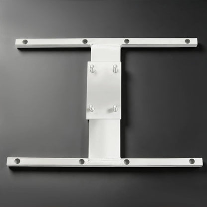 Solidspare Aluminum H-Mount Trailer Spare Tire Carrier For 6-Lug Wheels w/Mounting Hardware