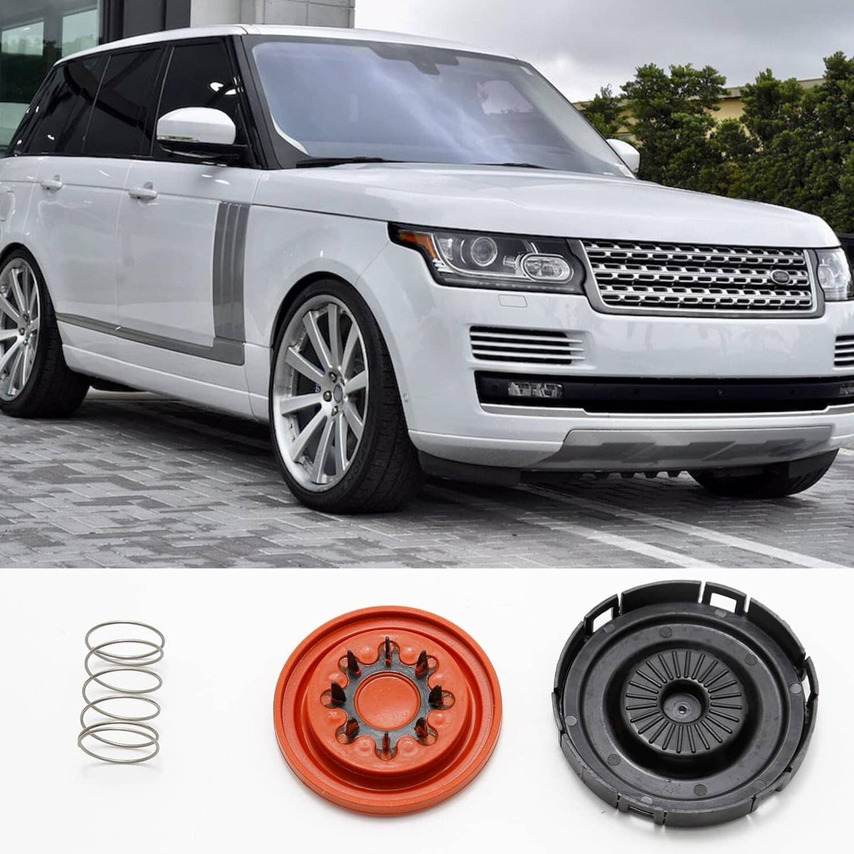 Solid Spare Fits Land Rover Range Rover Jaguar 5.0L Set of 2 PCV Valve Repair Kit
