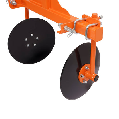 Solidspare 48" Adjustable Disc Bedder Disc Harrow For Cat 1 Tractors Steel 3 Point