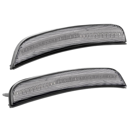Solid Spare Front Side Marker Light Reflector For Chrysler 300 2015-2023 Amber LED Smoked
