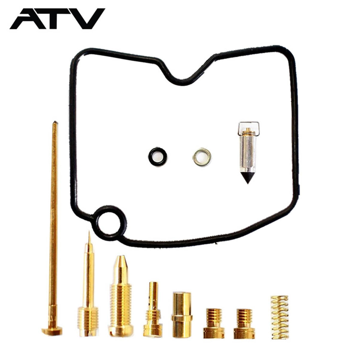 Solidspare Carburetor Rebuild Kit For Arctic Cat 400 2004-2006 Four Wheeler