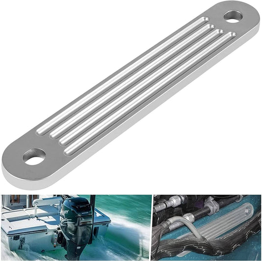 Solid Spare Transom Support Plate for Lower Bolt Holes 12" X 2", Holes 10"