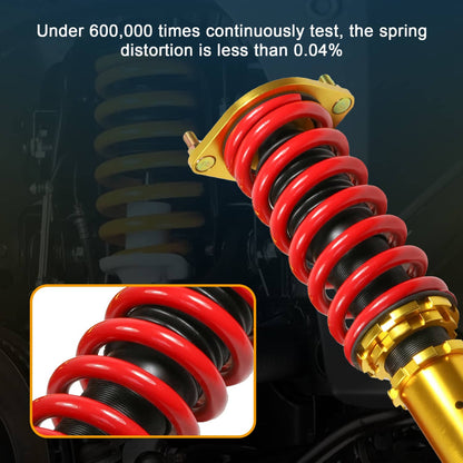 Solidspare 4X Coilover Struts Shocks Adj Height Fit Nissan 300ZX Z32 90-96 Turbo Coupe 2D