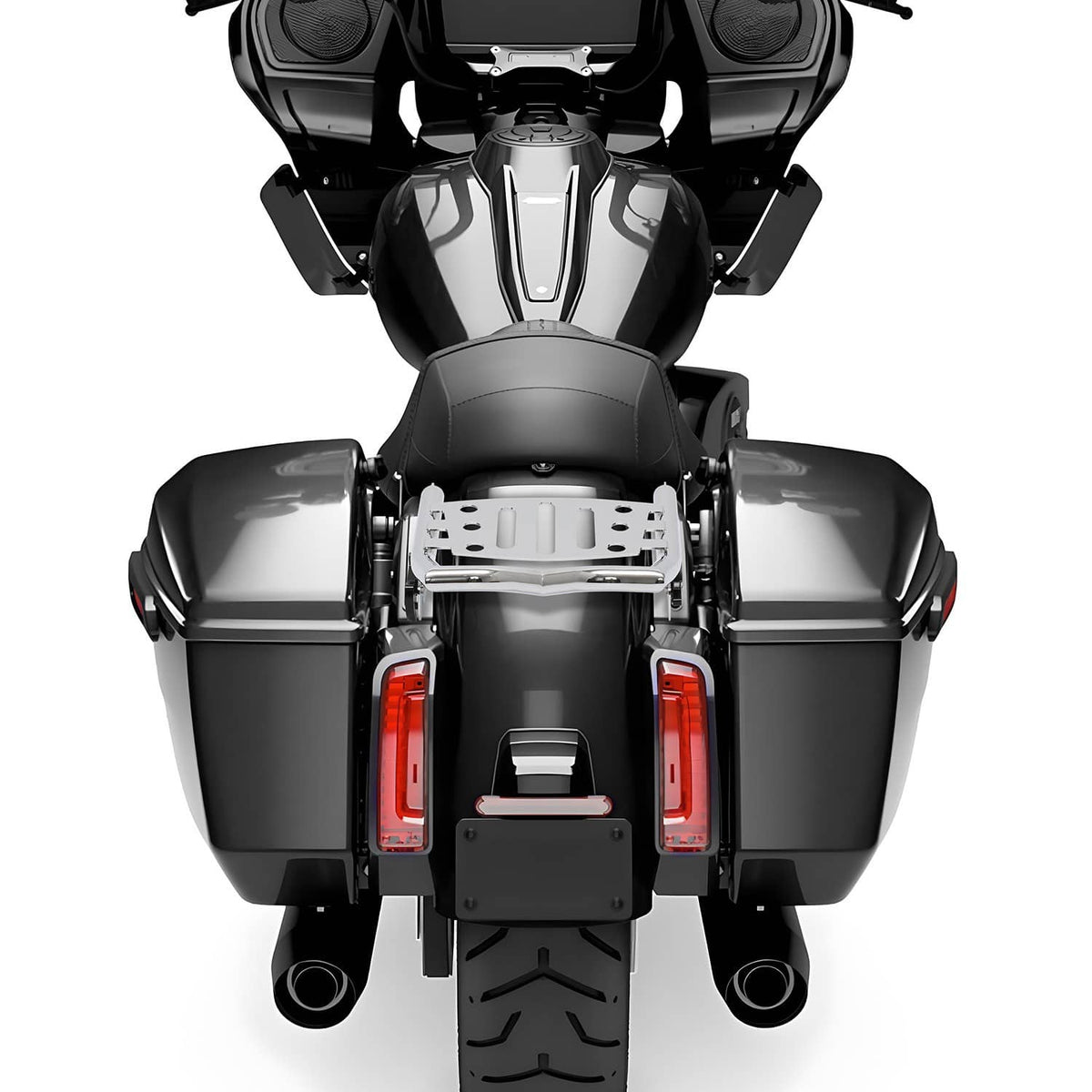 Solidspare Rear Luggage Rack For Harley Electra Glide FLHT 2009-24 Classic FLHTC 2009-2013