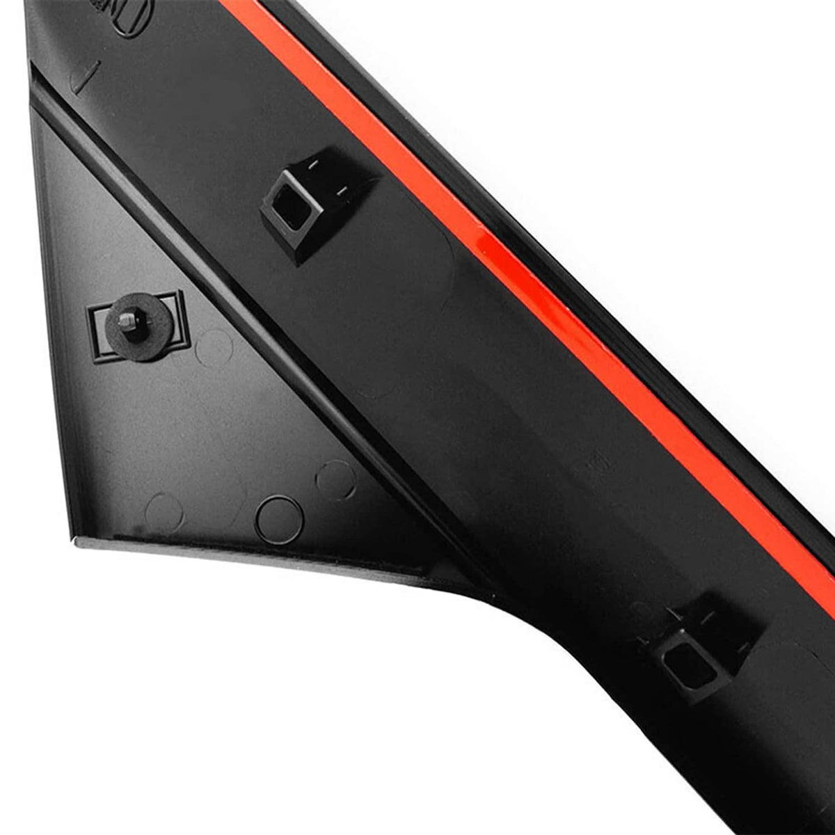 Solidspare Windshield Outer Trim Pillar Molding RH+LH Side Fit For 2011-2019 Ford Explorer