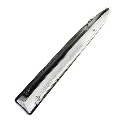 Solid Spare Pair Chrome Front Bumper Upper Grill Moulding Trim Fit for Fiat 500 2007-2015