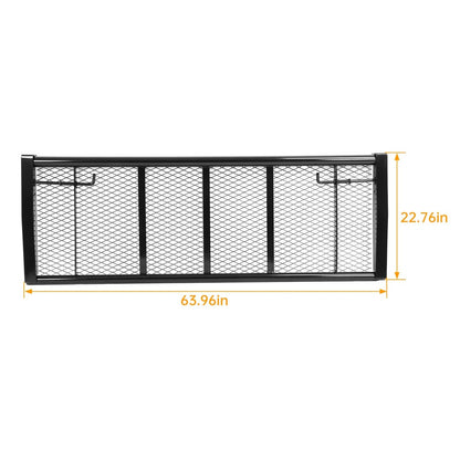 Solid Spare Air Flow Tailgate Black Powder Coated For 1997-2004 Ford F-150 99-16 F-250 F350