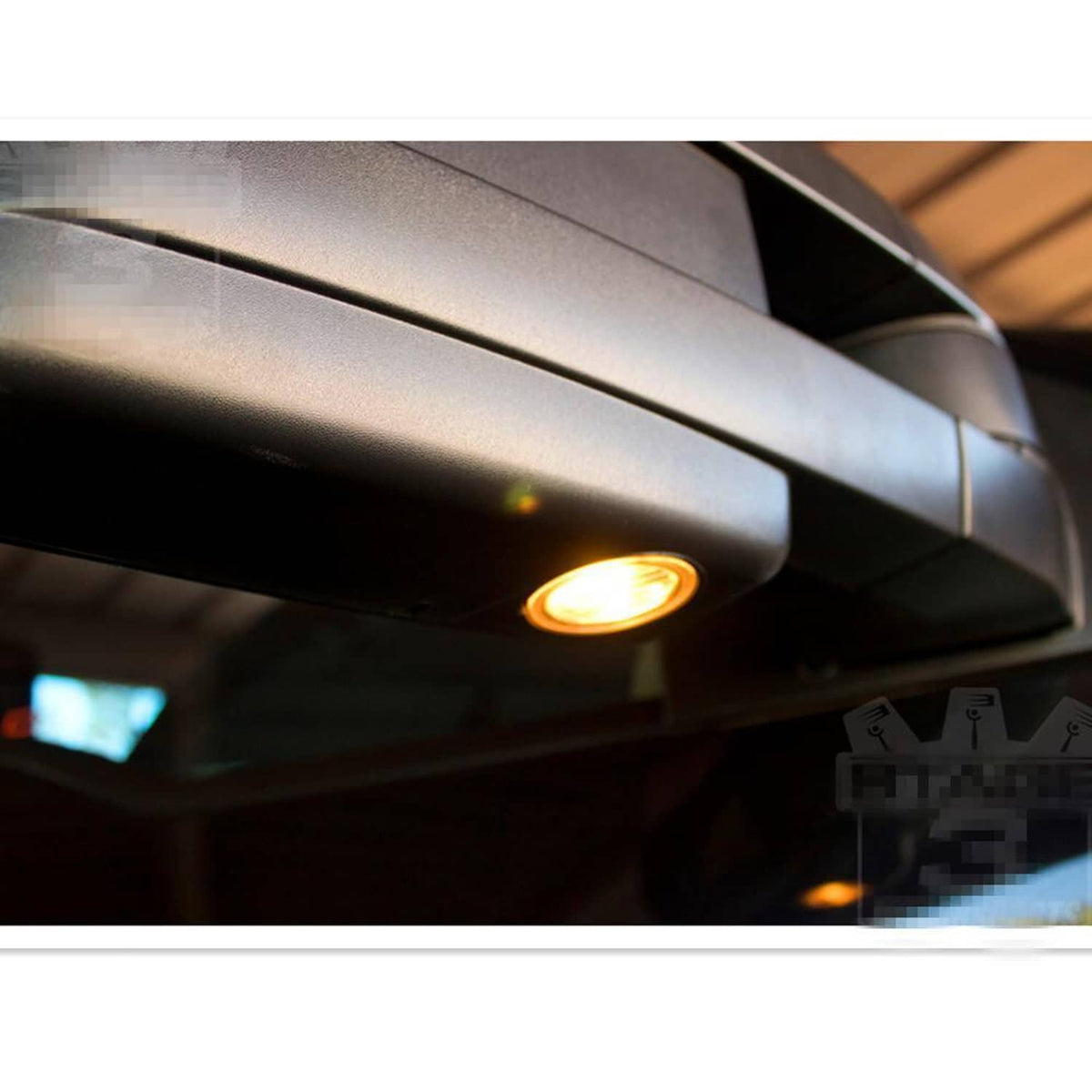 Solidspare For 2007-2014 Ford F150 Pickup Towing Power Heated Tow Mirrors Set Signal puddle