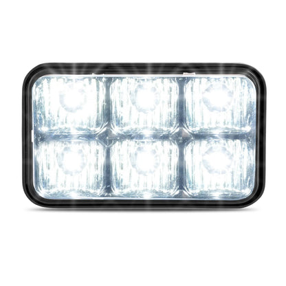 Solidspare Golf Cart LED Headlight Assembly For EZGO Workhorse Marathon 80-94 ST350 96-Up