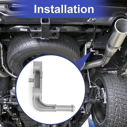 Solidspare Rear Right Exhaust Components-Tailpipe Bracket For 2019-24 Ram 1500 5.7/6.2L V8