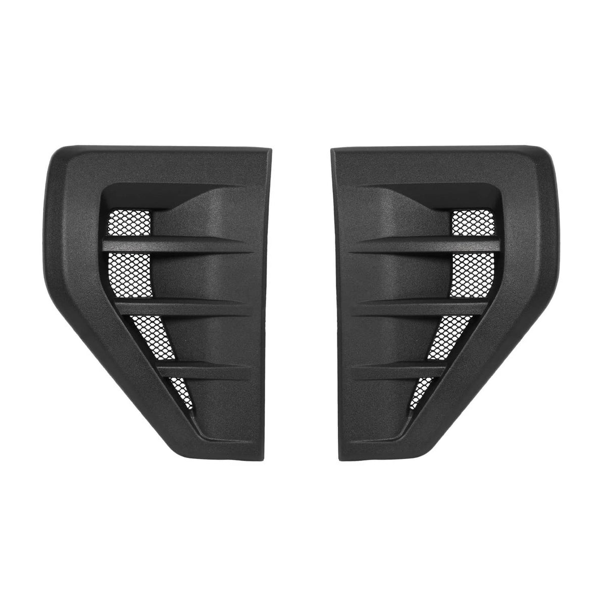 Solid Spare Air Fender Vents For 2021-2025 Ford F-150 F150 Front Driver Passenger Side