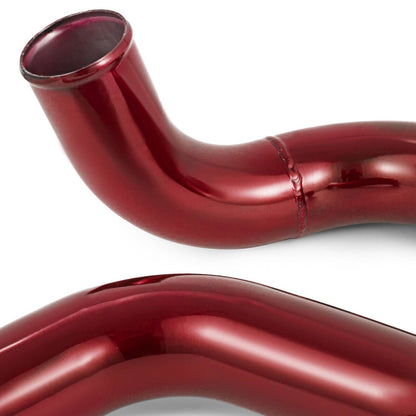 Solidspare Red Turbo Intercooler Pipe Boot Kit CAC Tubes for 2003-07 Ford 6.0L Powerstroke