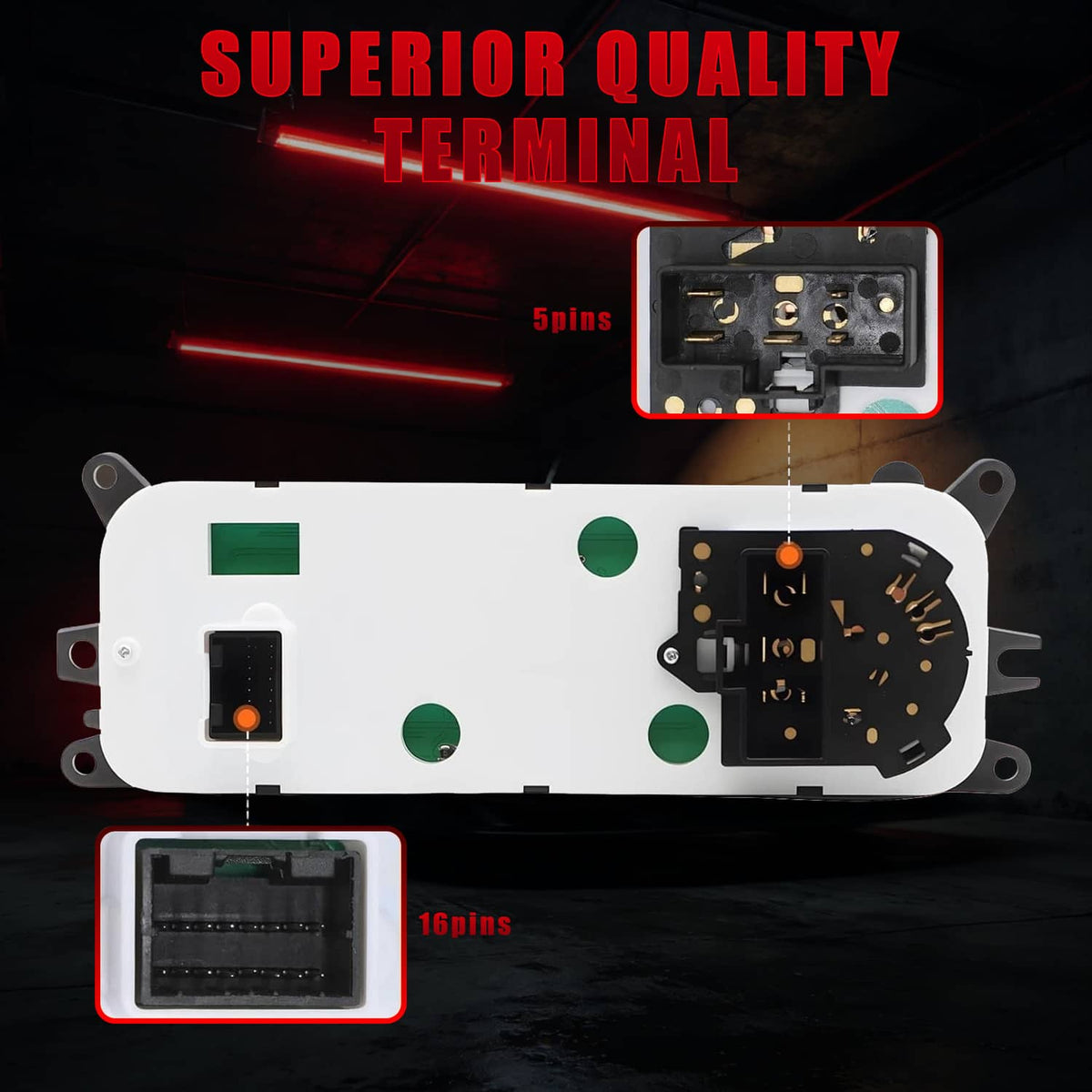 Solidspare New A/C Heater Climate Control Module For 02-05 Dodge Ram 1500 2500 3500 599-212