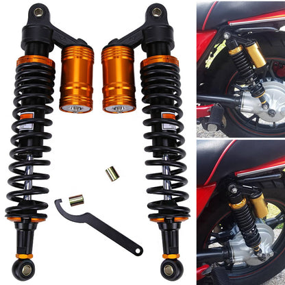 Solidspare 2X Air Shocks Absorbers 15 3/4" For Yamaha YFZ 450 Raptor 700 660 Banshee 400MM