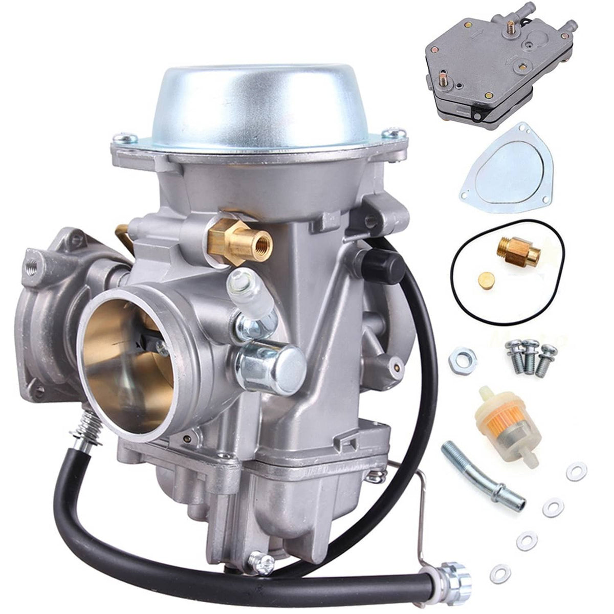 Solidspare Carburetor w/ Fuel Pump for Polaris Sportsman 500 4X4 2001-05 / ATP 500 HO 04-05