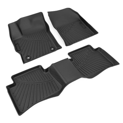 Solidspare TPE All-Weather Black Floor Mats Liners Fit For 2020-2025 Toyota Corolla Sedan