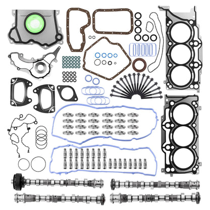 Solidspare For Jeep Cherokee 3.6L V6 2014-16 Engine Camshafts Rockers Lifters Timing Chain
