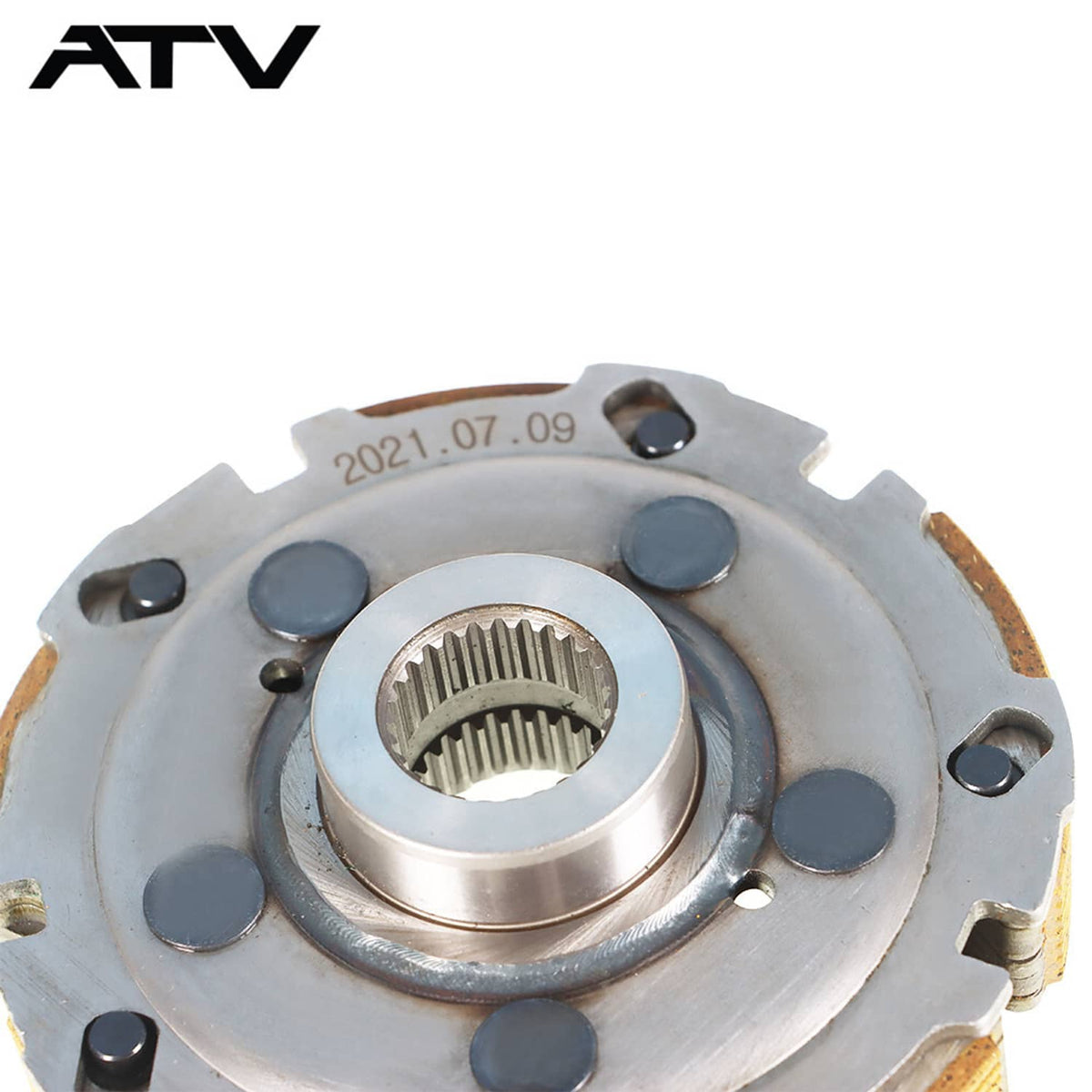 Solidspare Wet Clutch Pad Shoe gasket For Yamaha Grizzly 660 2002-2008 Rhino 660 2004-2007