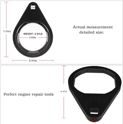 Solid Spare For Mercruiser Bravo 3 Bearing Carrier Retainer Wrench Tool 91-8053741,91-805374