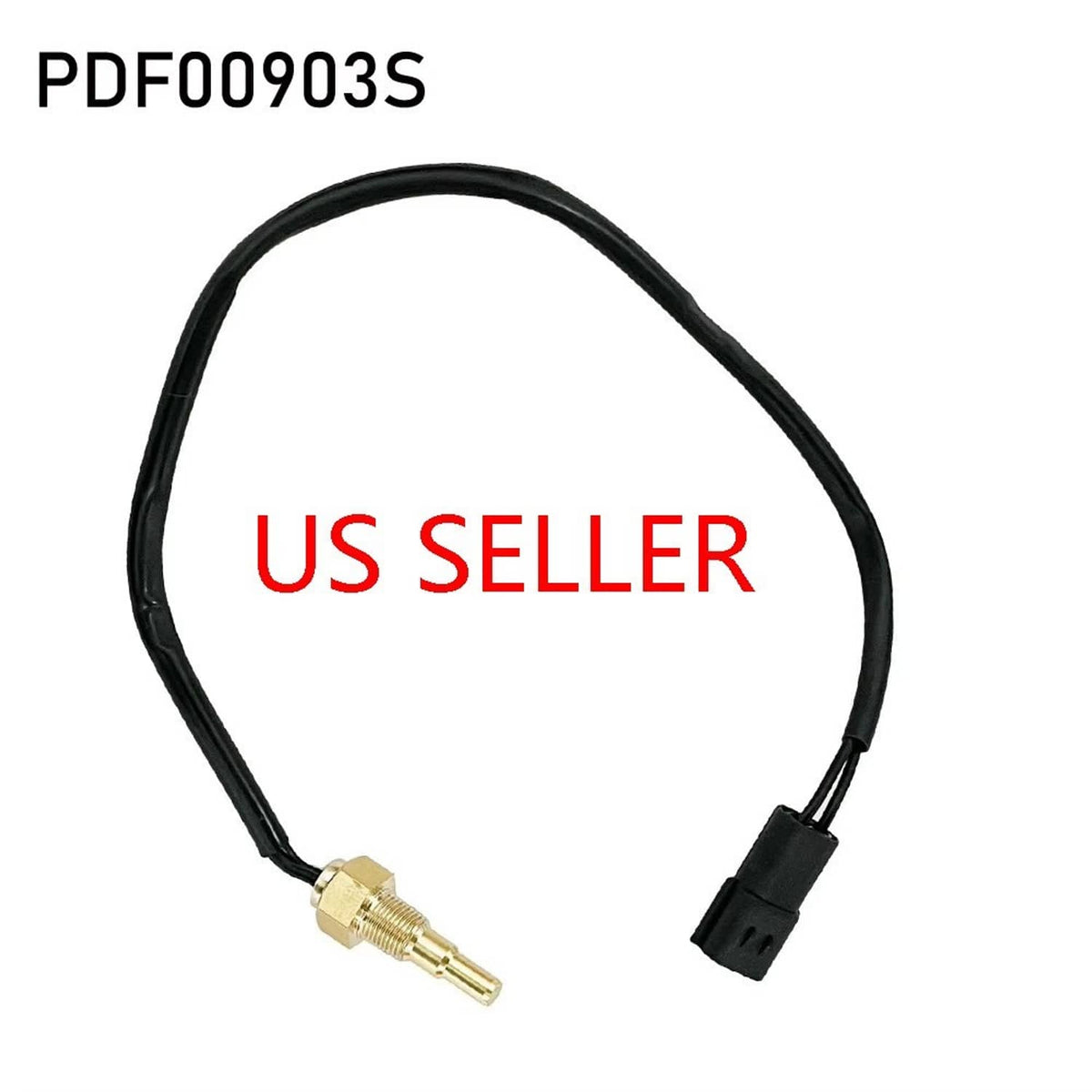 Solid Spare PDF00903S Water Oil Temp Sensor for Defi Advance BF CR Gauge 1/8 PT