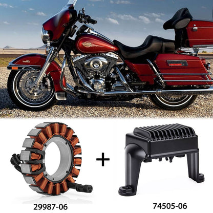 Solidspare Stator & Regulator Rectifier For 06-2008 Harley Road King FLHR / Road Glide FLTR