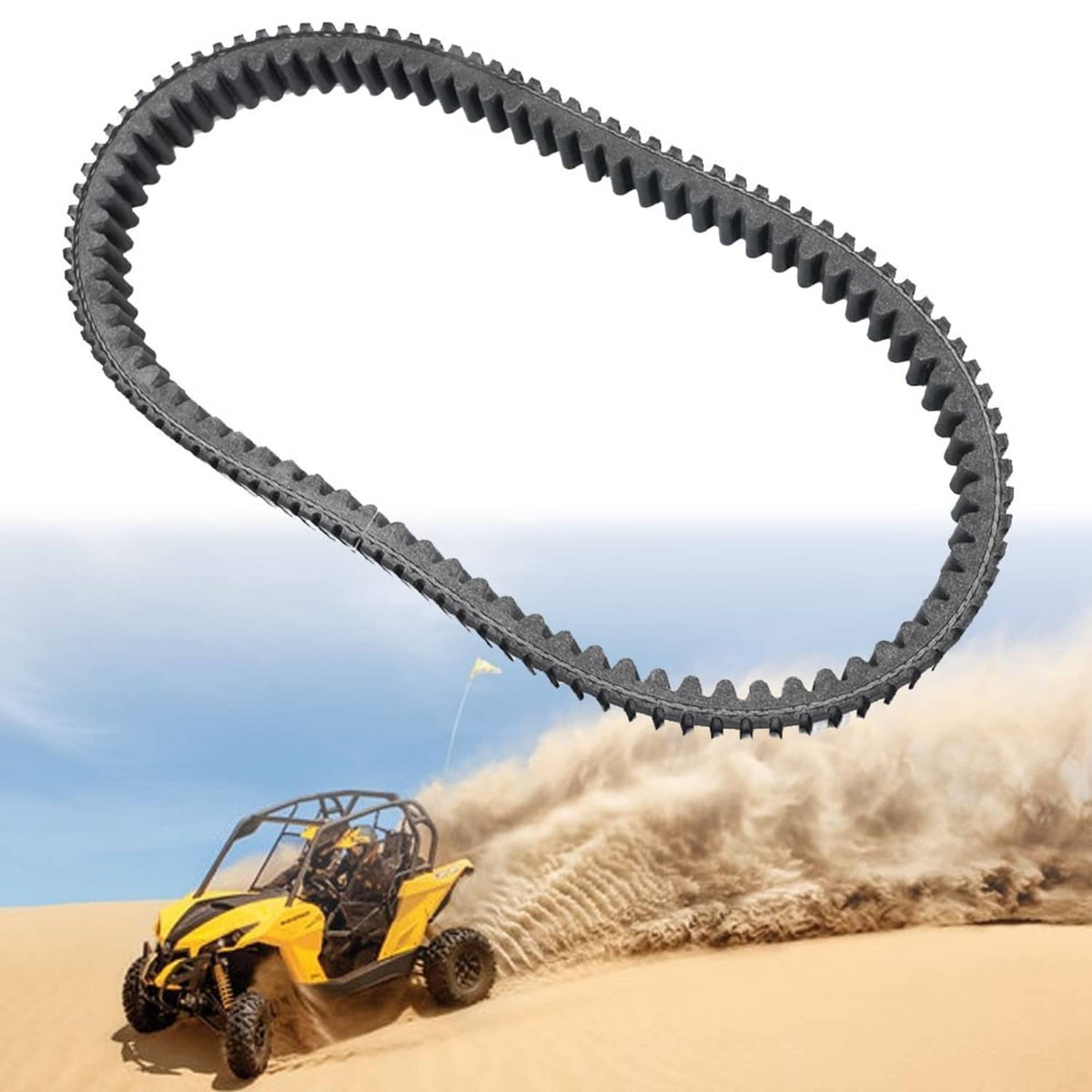 Solidspare Clutch Drive Belt For Can-Am Maverick 1000R 2013-18 Commander 1000R Dps 2018-20