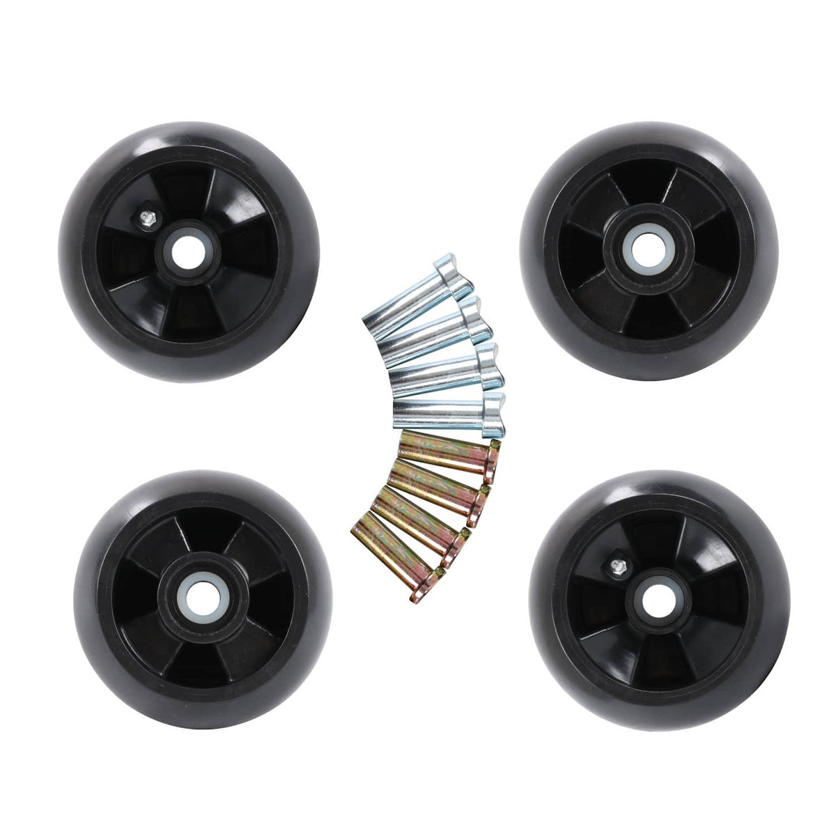 Solidspare Universal Deck Wheel Kit for John Deere 48" 54" 60" 72" Deck Lawn Mower AM125172