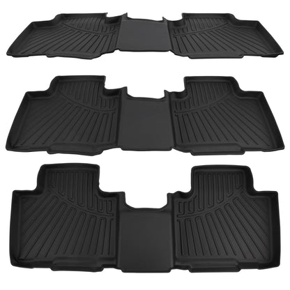 Solidspare For Toyota Highlander 2020-2025 Cargo Mats Floor Mats Backrest Mat Trunk Liners