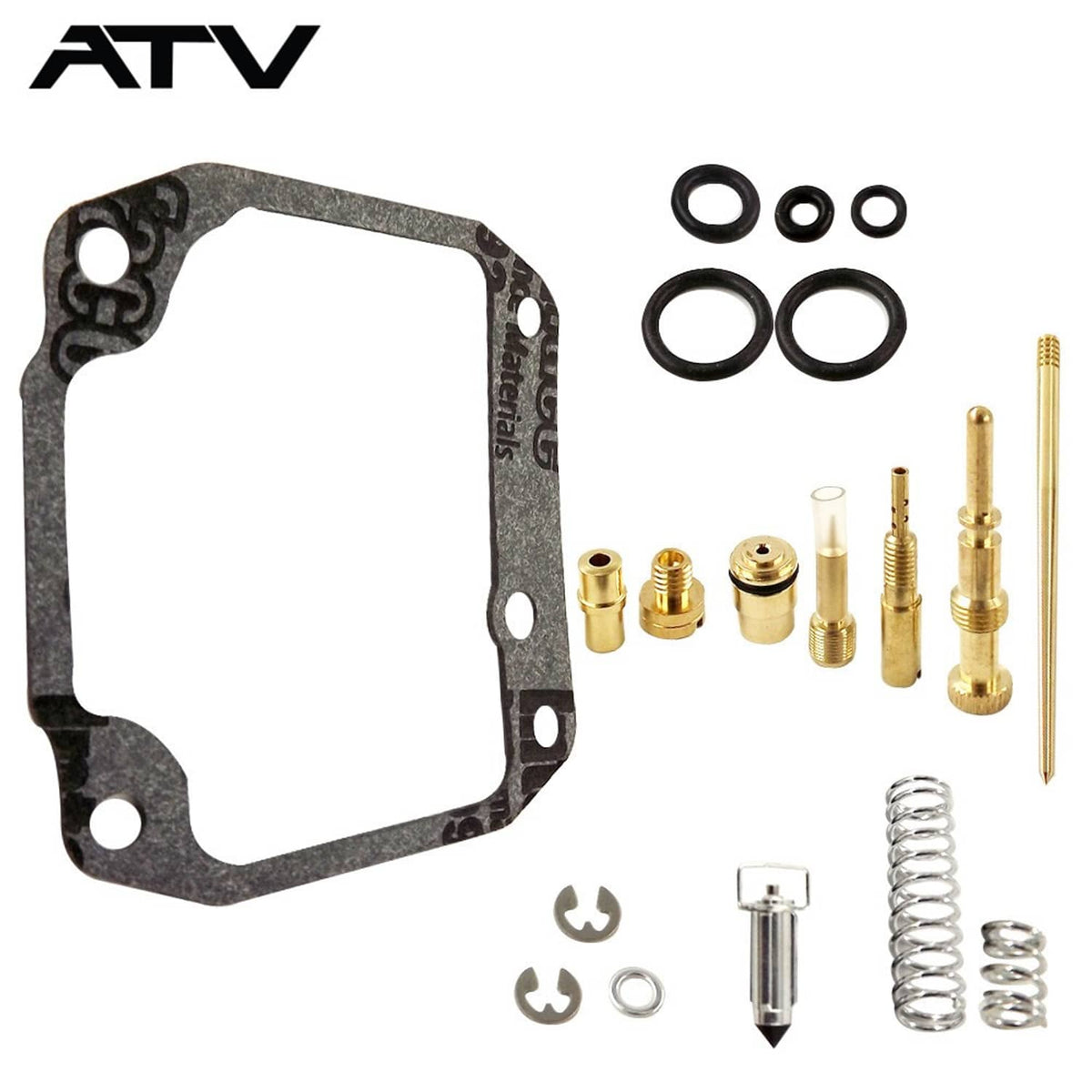Solidspare For Suzuki LT160E LT160 1989-1992 NEW Carburetor Carb Rebuild Kit Repair ATV