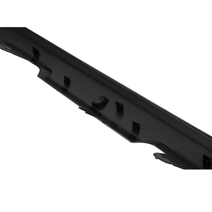 Solid Spare Front Upper Top Grille Hood Molding Trim Black For 20-23 GMC Sierra 2500 3500 HD