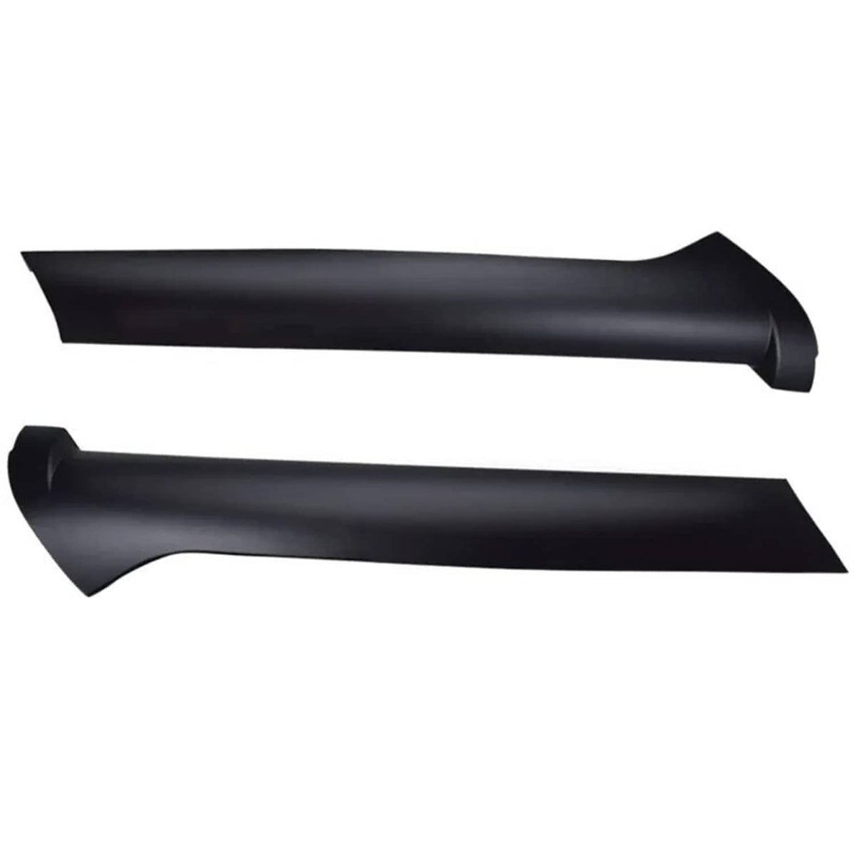 Solidspare Black Windscreen Pillar Moldings + Rivets Kit For 1999-2004 Land Rover Discovery