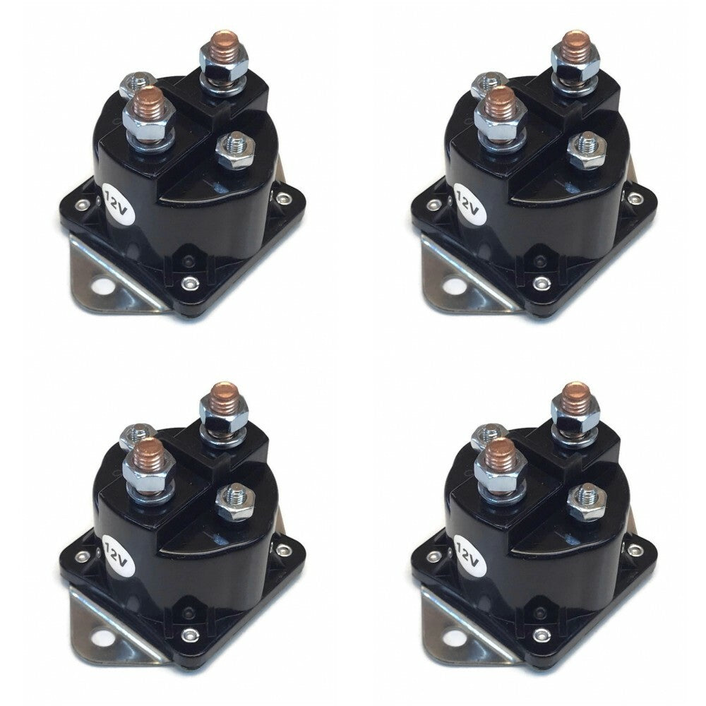 (4Pack) Winch HD Solenoid Relay for WARN 72631, 28396 fit XD9000, XC9000i, 9.5ti