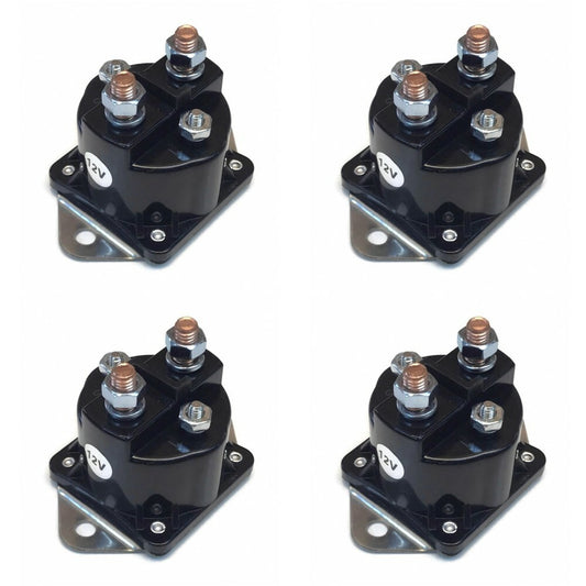 (4Pack) Winch HD Solenoid Relay for WARN 72631, 28396 fit XD9000, XC9000i, 9.5ti