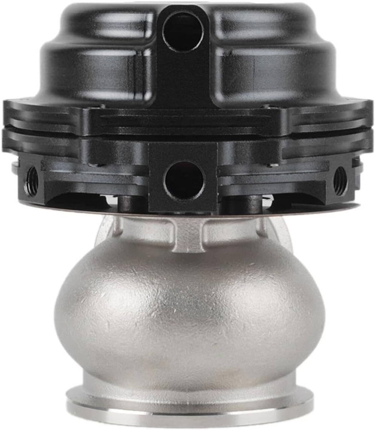 Solidspare Black 44MM Wastegate External Turbo W/ TIAL V-Band Flange Spring MV-R 14PSI