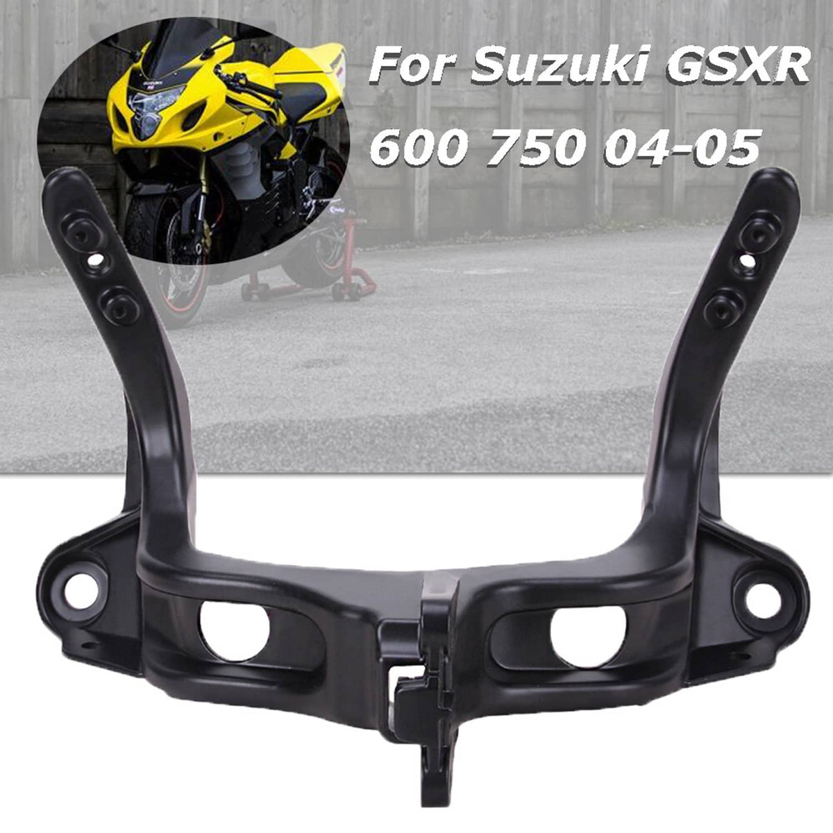 Solidspare For Suzuki GSXR600 GSXR750 2004-2005 Headlight Assembly w/ Fairing Stay Bracket