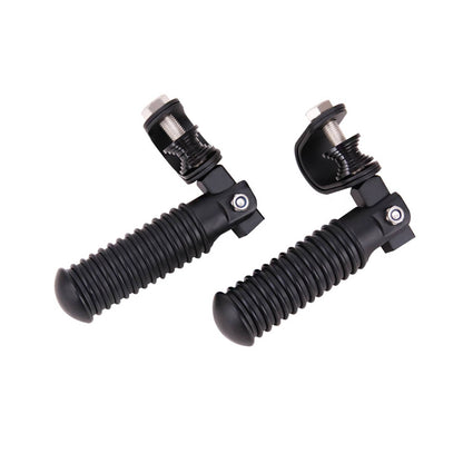 Solidspare Foot Pegs 1"~1-1/4" Highway Engine Guard Crash Bar For Harley Touring Kawasaki