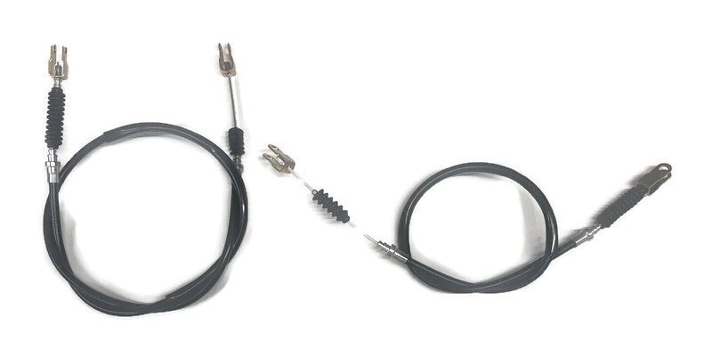 Driver 38.5" and Passenger 51" Brake Cable for 1979-1989 G1 Gas Electric Cart