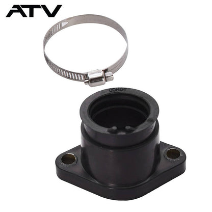 Solidspare Intake manifold carburetor flange For Yamaha Kodiak Grizzly Wolverine 400 450