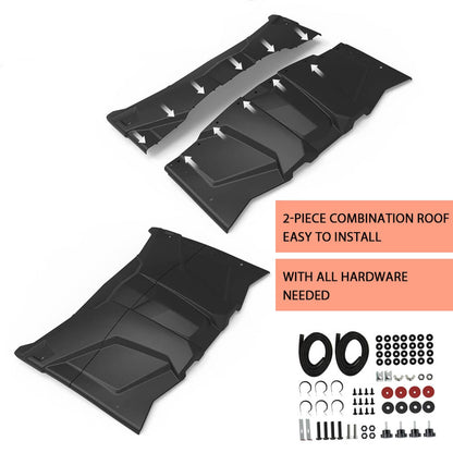 Solidspare Sport Hard Roof Combination Roof Top For Can Am Maverick X3 X RS/Turbo 2017-2024