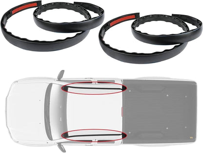 Solid Spare 2PCS ROOF DRIP MOLDING FOR 2005-2015 TOYOTA TACOMA DOUBLE CAB RH&LH 75551-04063