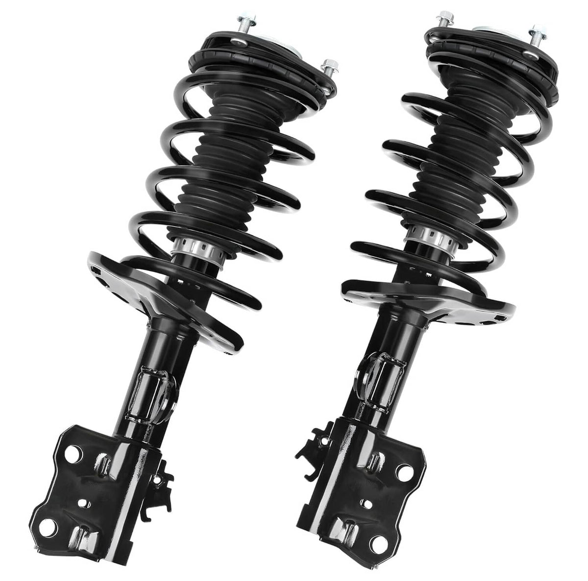 Solidspare Set Front Complete Struts Shocks & Coil Springs For 2010-2015 Toyota Prius 1.8L
