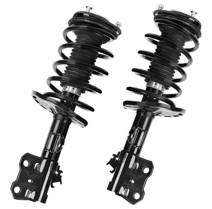 Solidspare Set Front Complete Struts Shocks & Coil Springs For 2010-2015 Toyota Prius 1.8L