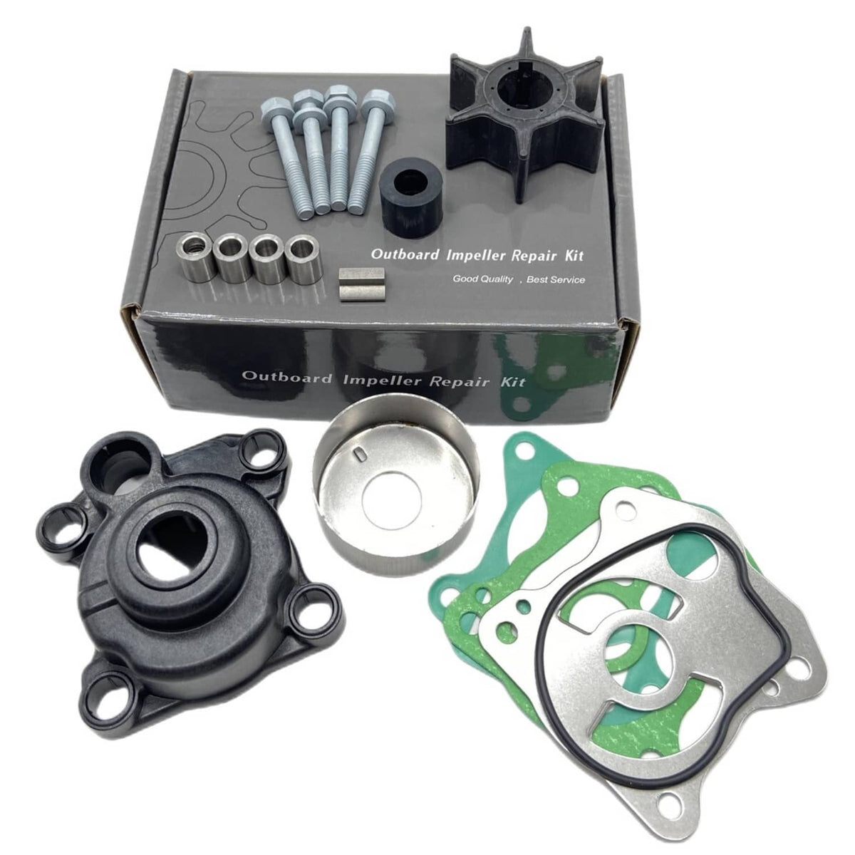 Solid Spare Honda 40 50 hp BF40A BF50A BF40D BF50D Outboard Water Pump Impeller Repair Kit