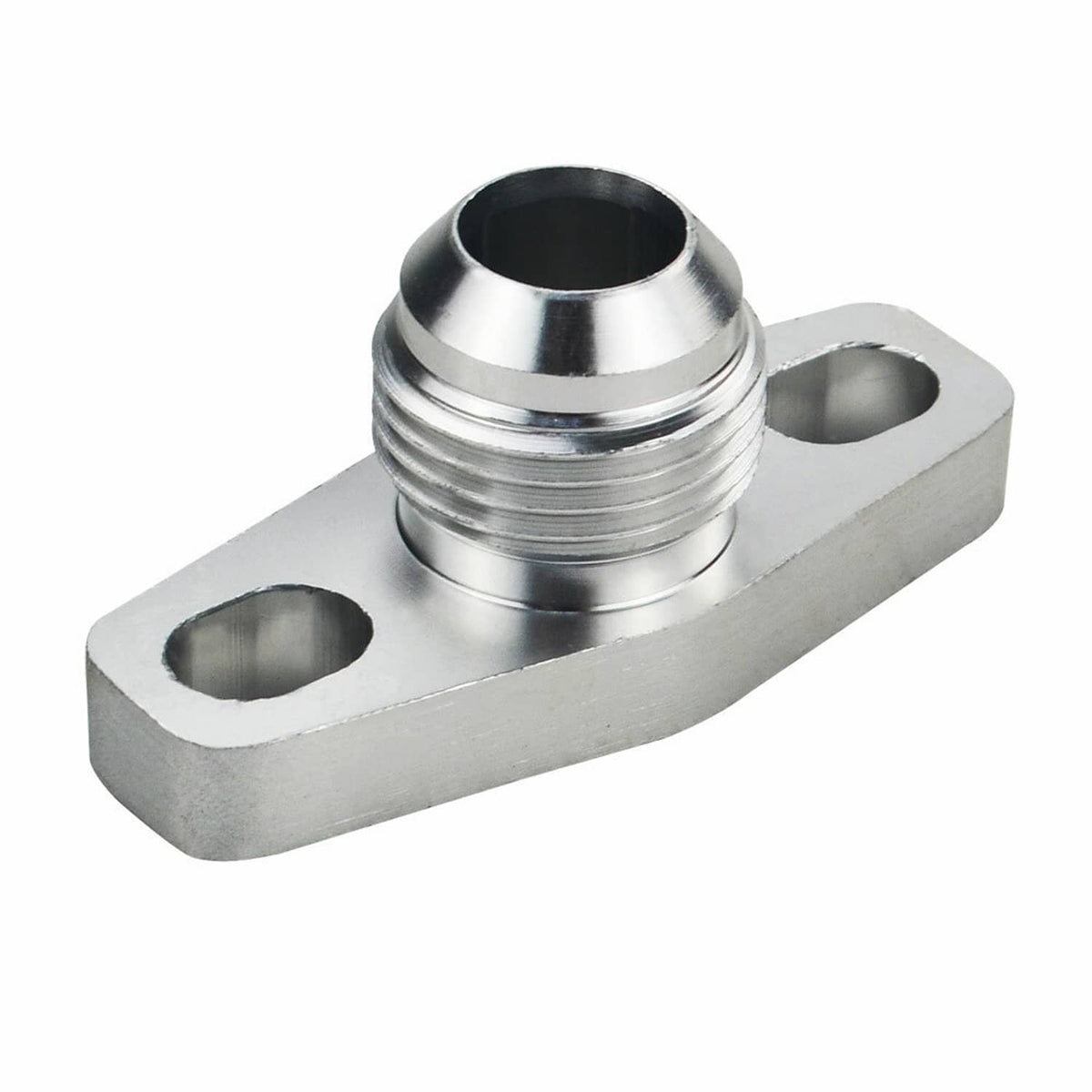 Solid Spare 10 AN Turbo Oil Drain Outlet Flange Adapter AN10 Fitting For T25 GT28 GT30 GT35