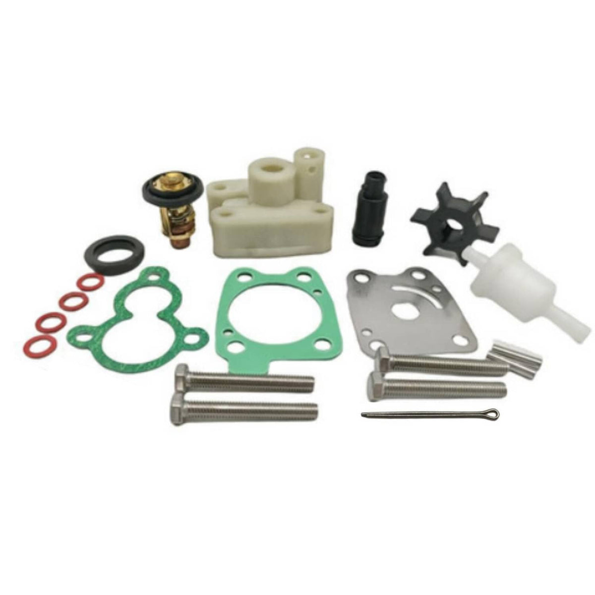 Solid Spare Yamaha F4B F5A F6C Outboard Maintenance Service Kit With Fuel Filter &Thermostat