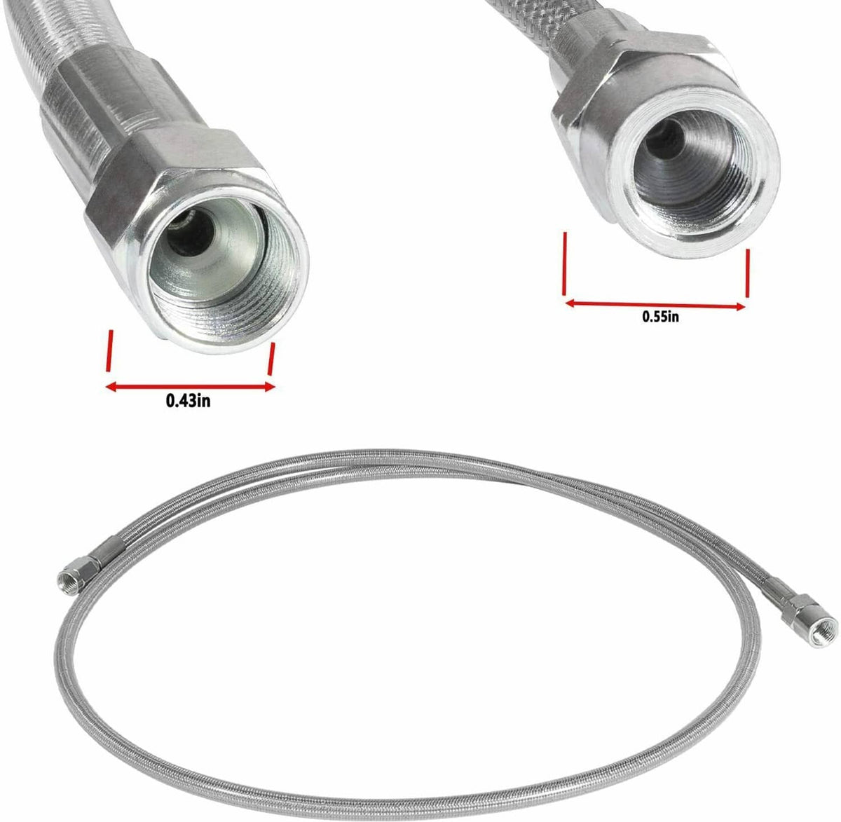 Solid Spare For F-Body Camaro Firebird Corvette C5 GTO Remote Clutch Speed Bleeder Line LS1