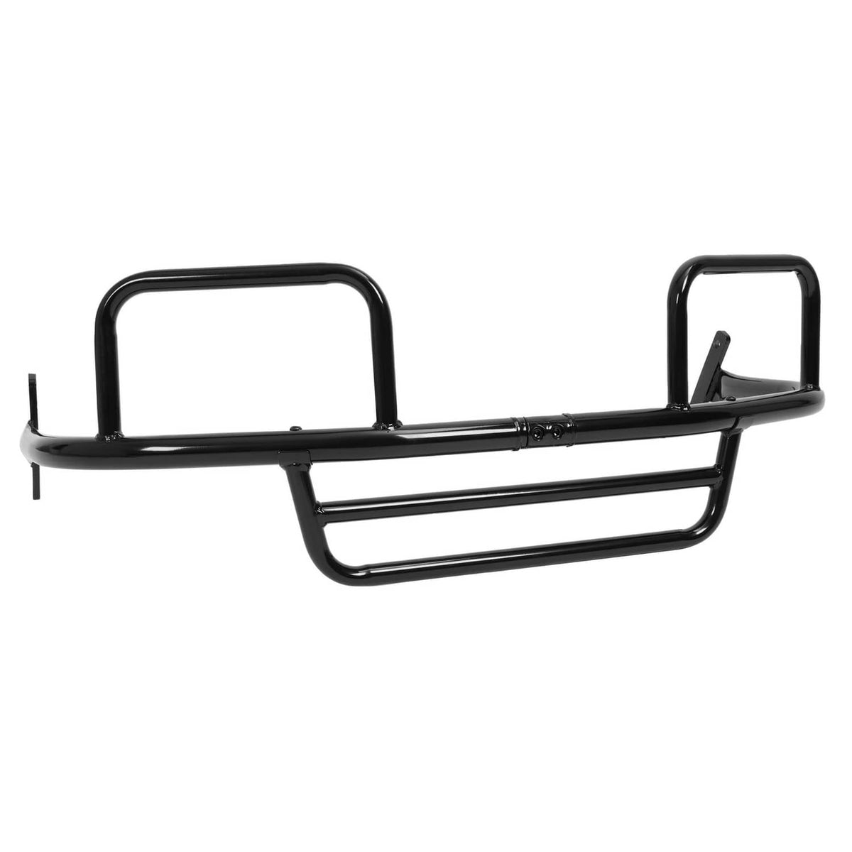 Solidspare Front Brush Guard For E-Z-GO ST350 1996-Up Golf Cart Black Steel Powder Coated